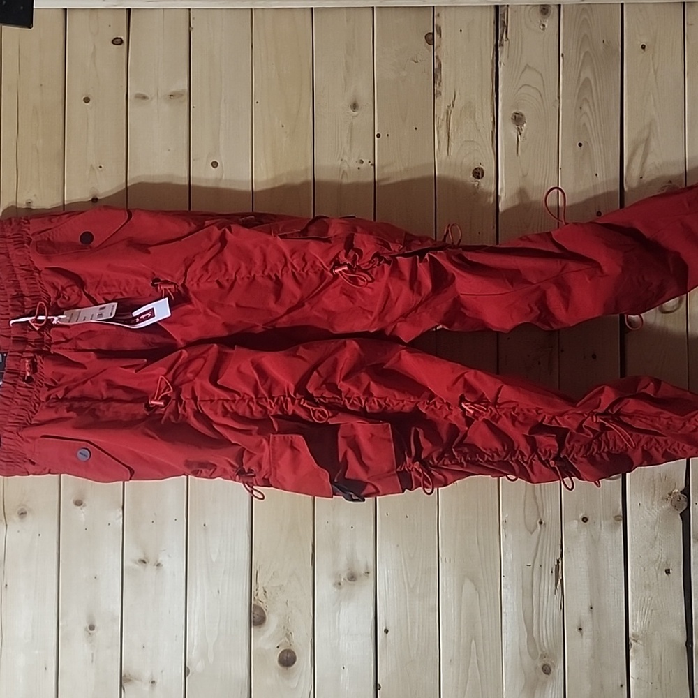 Smoke Rise Red Brook High Rise Jogger Multi Bungee Size Medium NWT - Picture 2 of 8